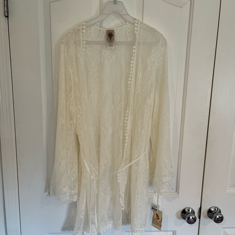 InBloom White Robe- never used
